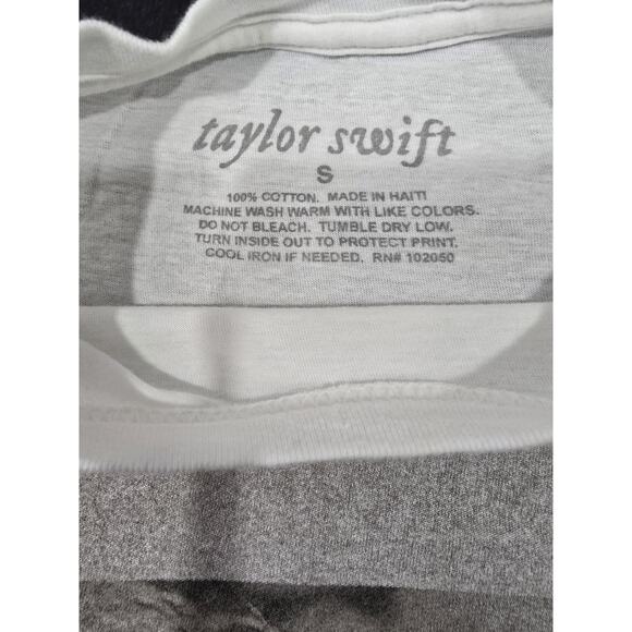 Taylor Swift Shirt Adult Small White Folklore I Knew You Lyrics Graphic Print - Picture 4 of 6